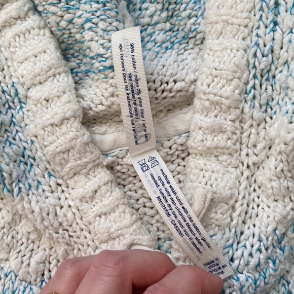 Aeropostale Striped Pullover Hoodie - Picture 4 of 5